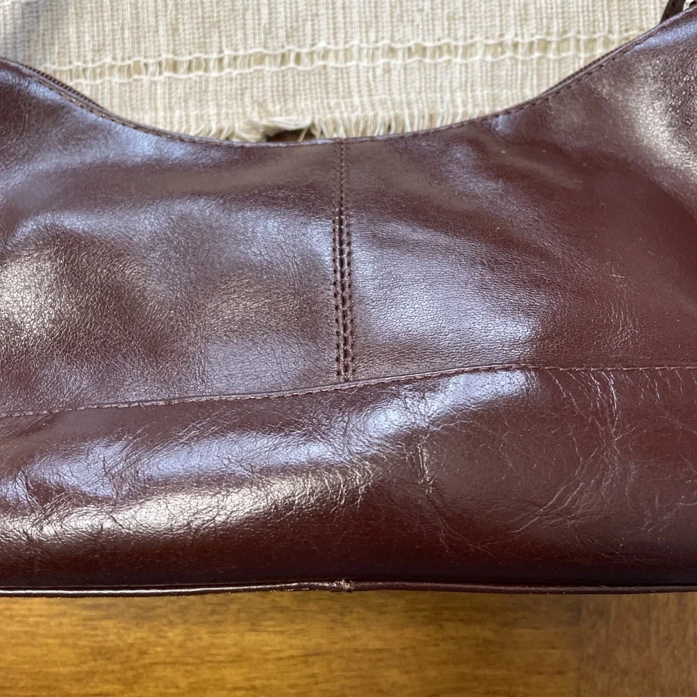 VTG Wilson's Expresso Brown Leather Classic Minimalist Aesthetic ,‎ Silver